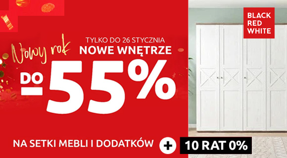 akcja black red white