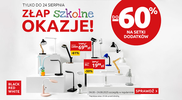 akcja black red white