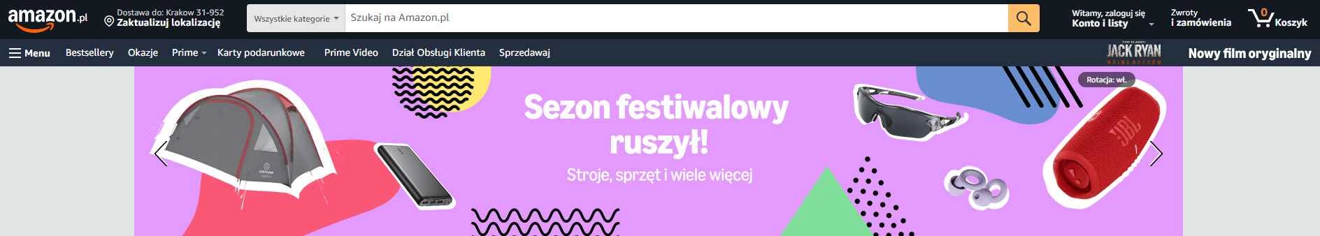 Strona interentowa sklepu