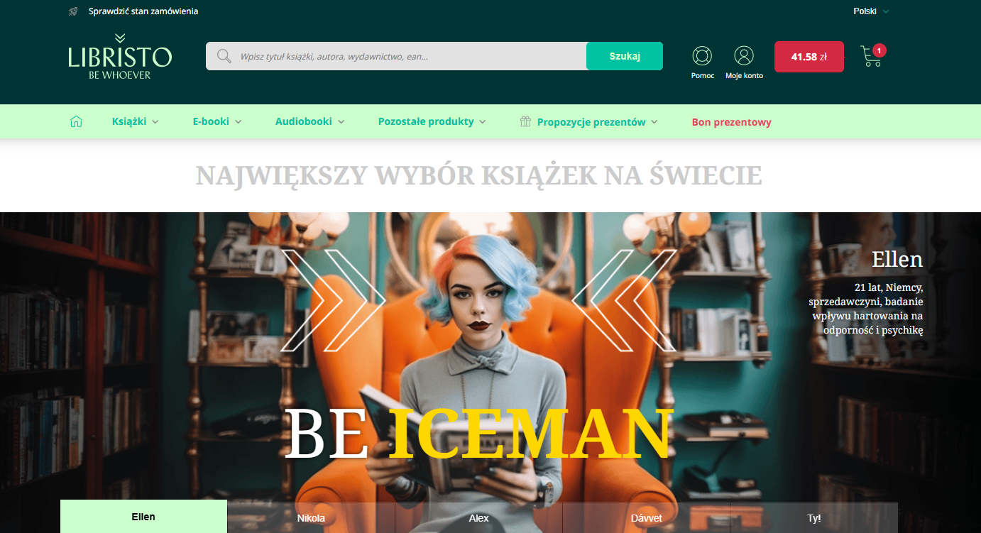 Libristo - strona główna sklepu