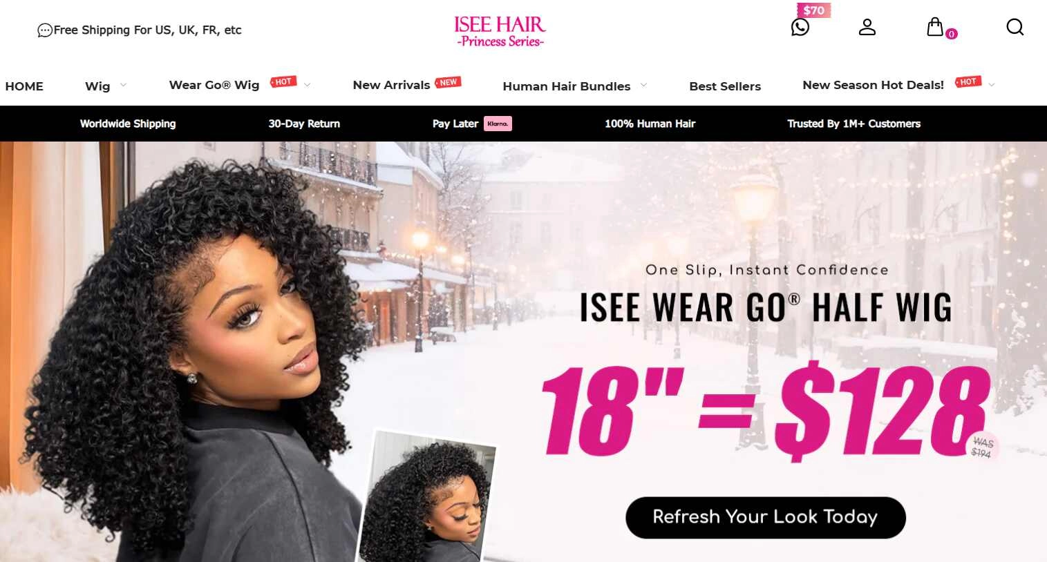 Strona internetowa sklepu