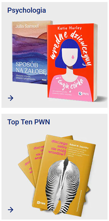 Książki psychologiczne oraz bestsellery księgarni