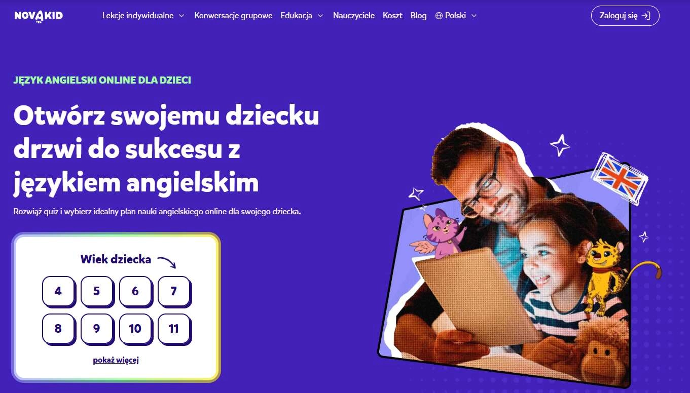Strona internetowa platformy