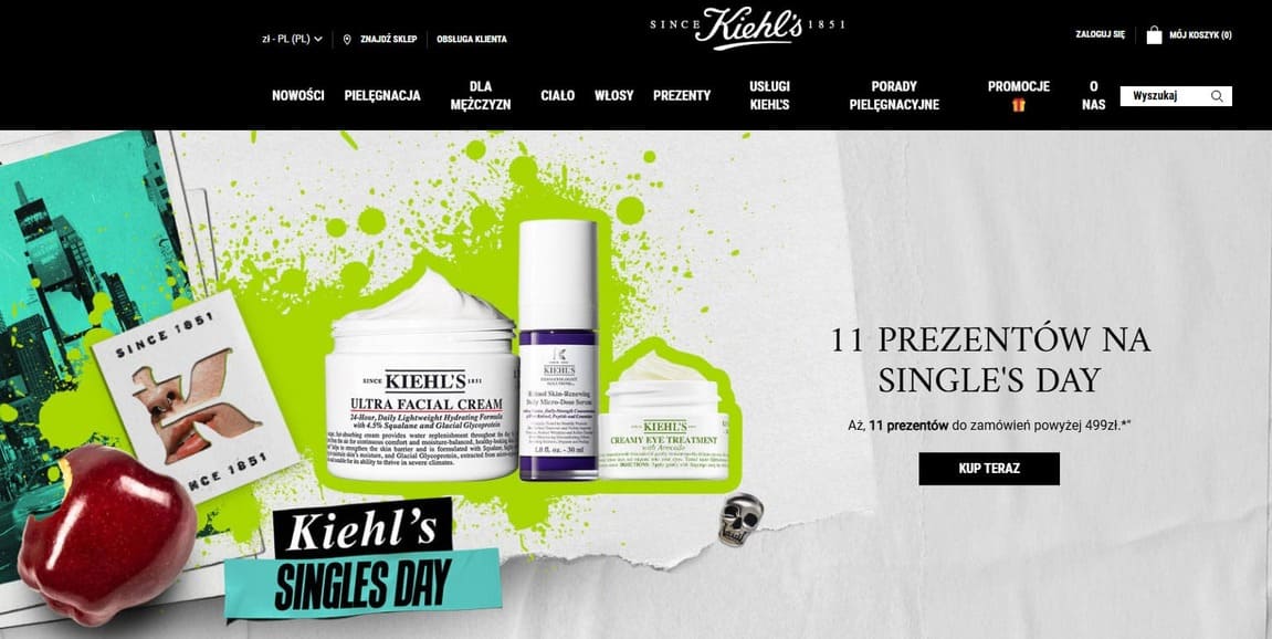 Strona internetowa sklepu