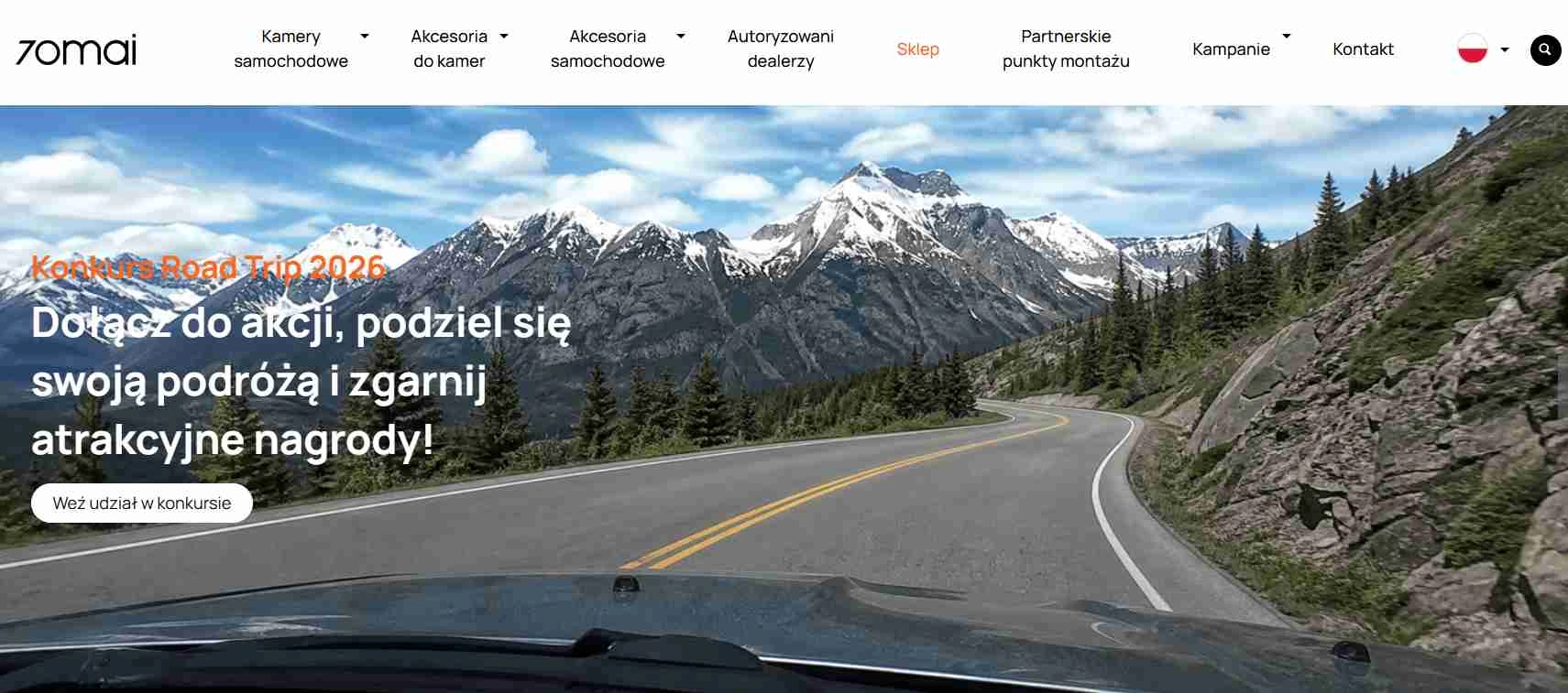 Strona internetowa sklepu