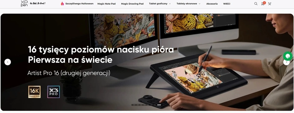 Strona internetowa sklepu