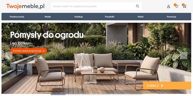 Strona internetowa sklepu