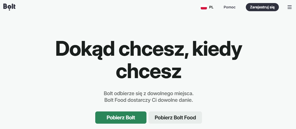 Strona internetowa sklepu