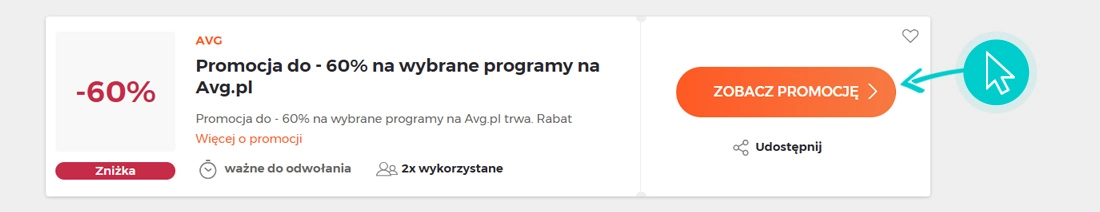 Jak używać promocji AVG