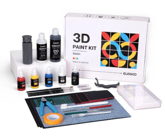 Zestaw tuszów i akcesoriów do drukarki 3D