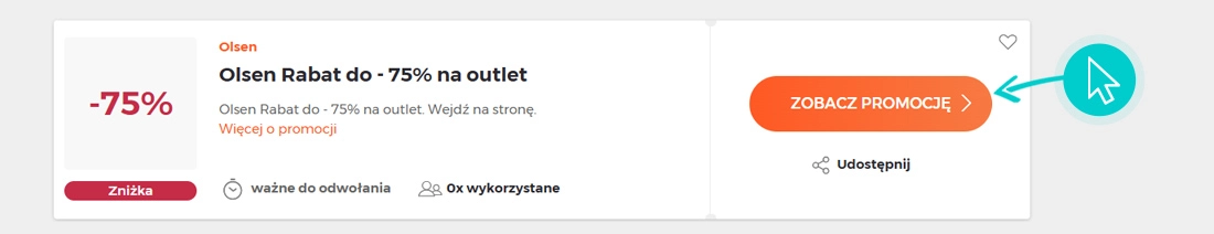 Jak używać promocji Olsen