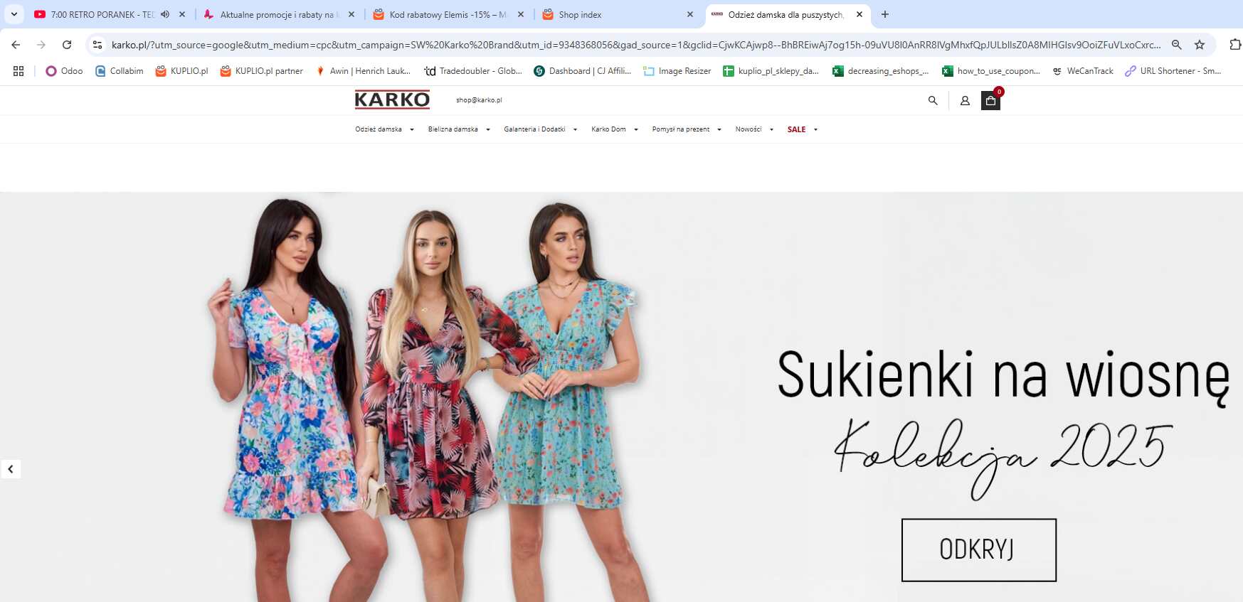 Karko - strona internetowa sklepu