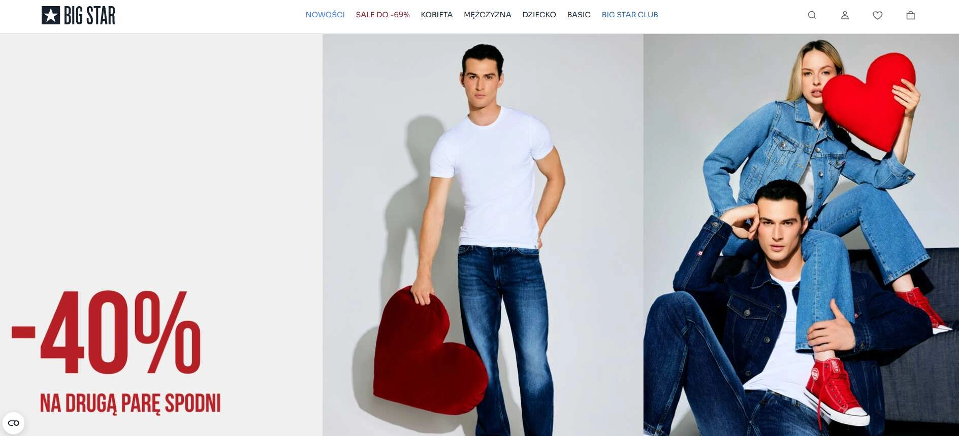 Strona internetowa sklepu