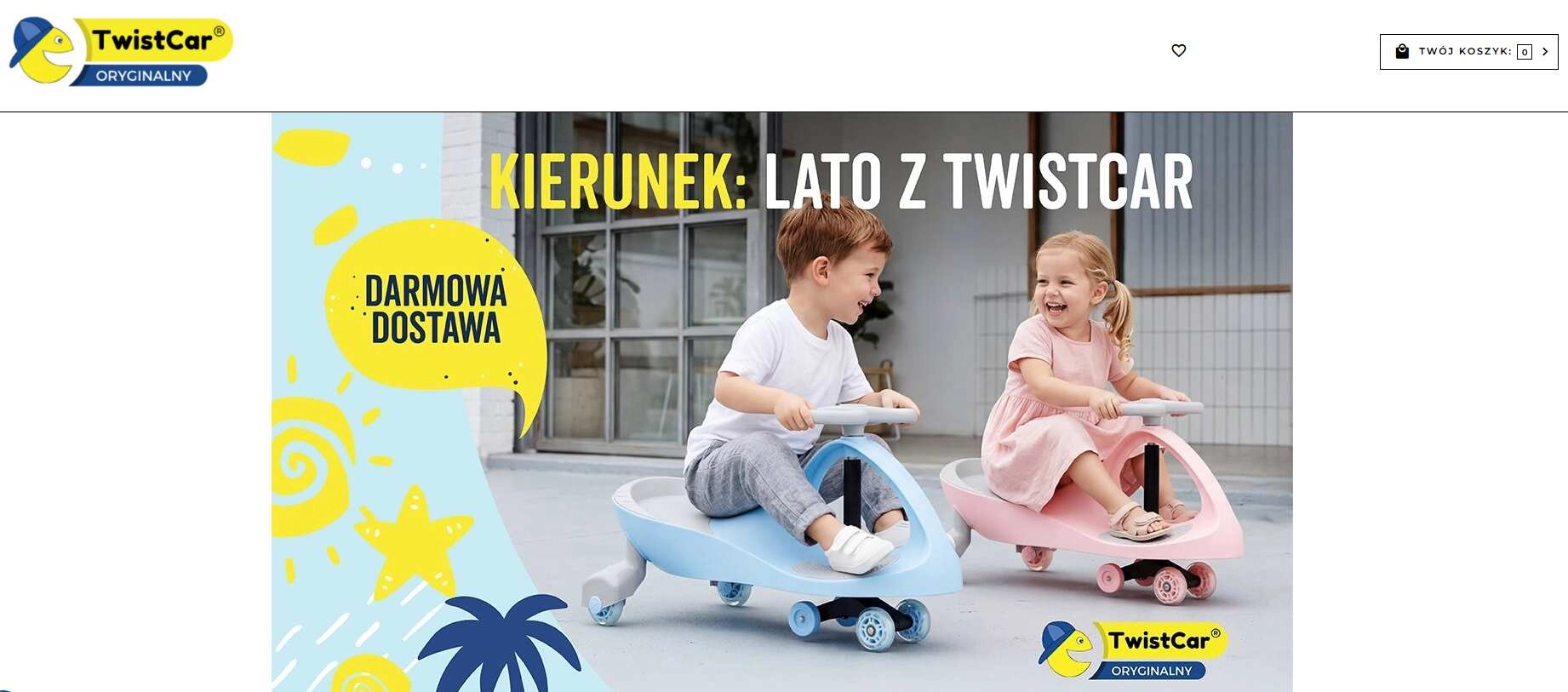 Strona internetowa sklepu