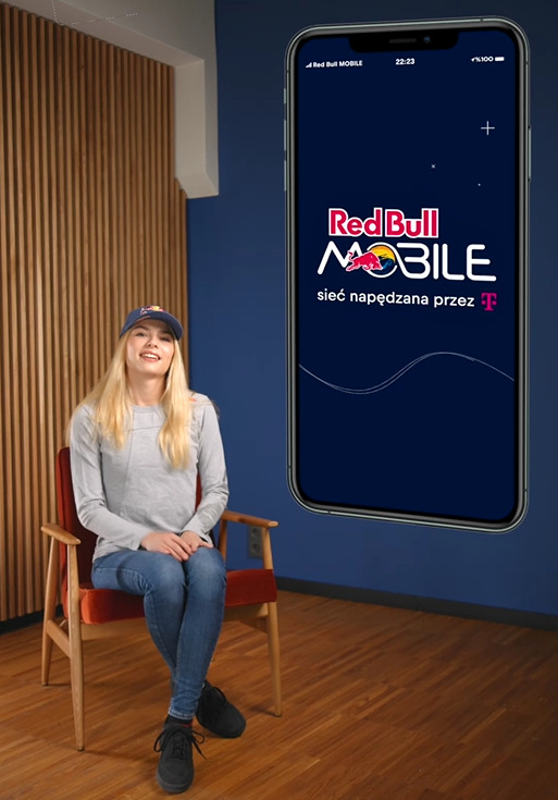 Red bull moblie - aplikacja na telefon