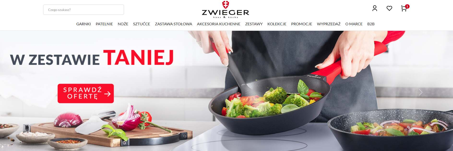 Strona internetowa sklepu