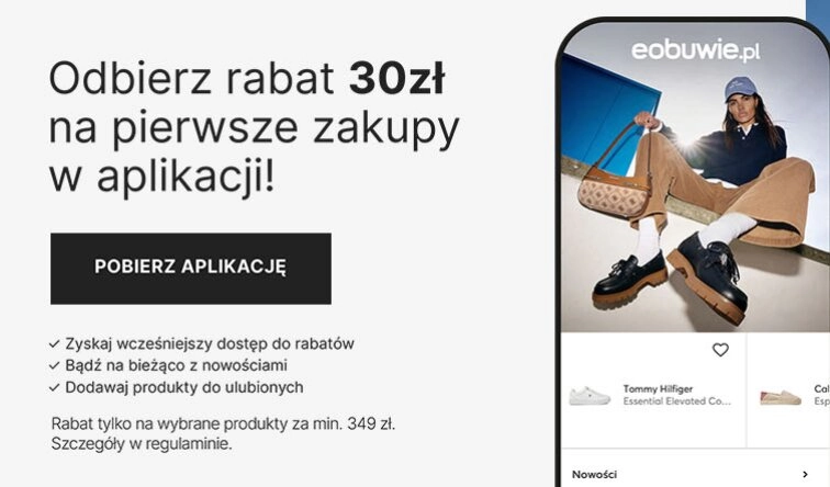 Smartfon z aplikacją sklepu
