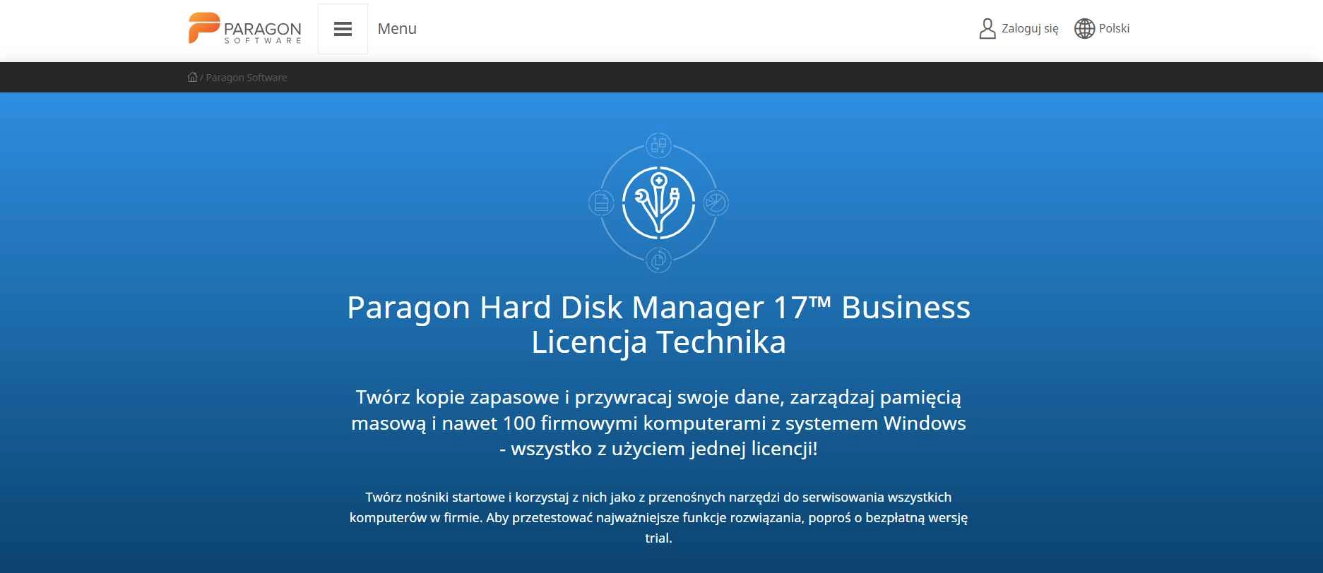 Strona internetowa sklepu