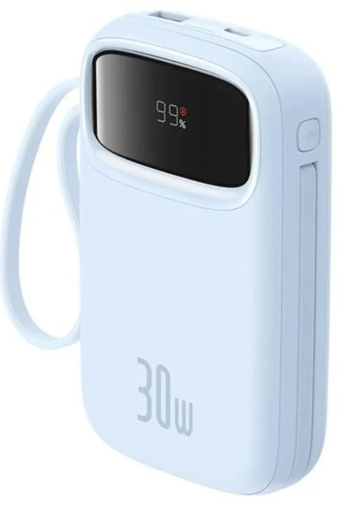 Powerbank w kolorze baby blue