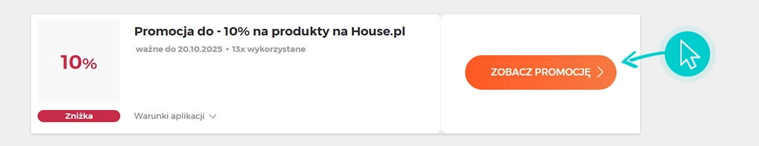 Jak używać promocji House