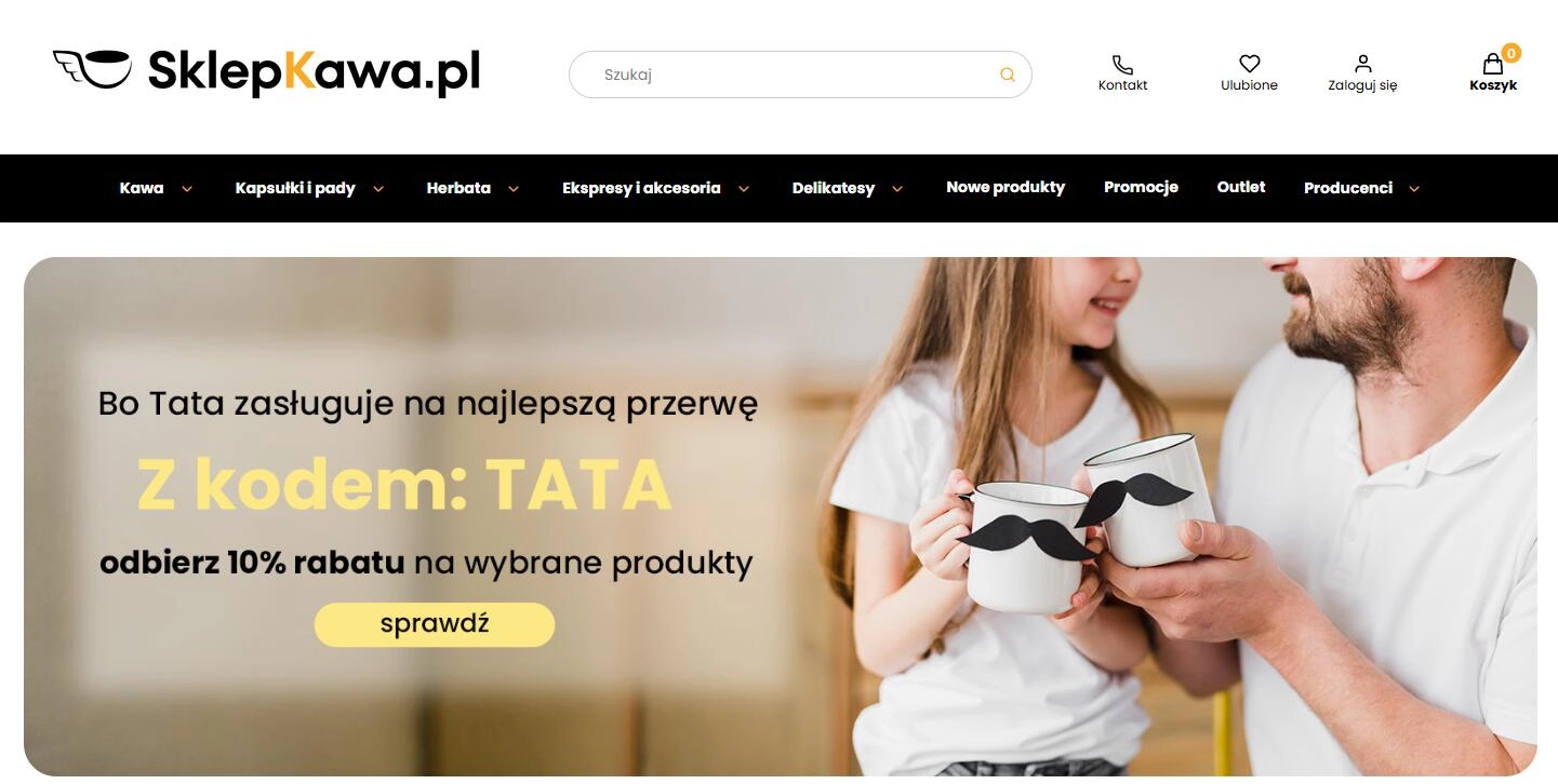 Strona interentowa sklepu