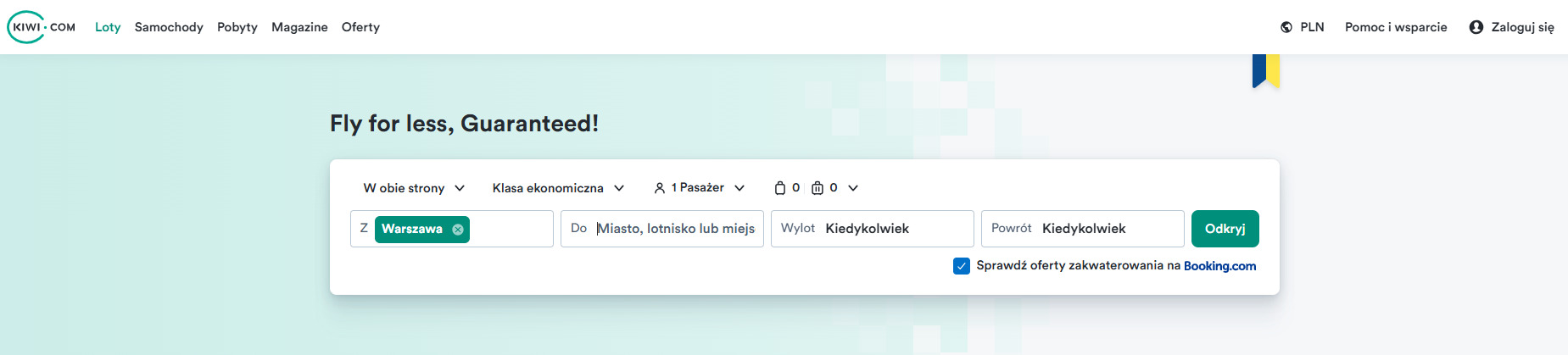 Strona internetowa portalu