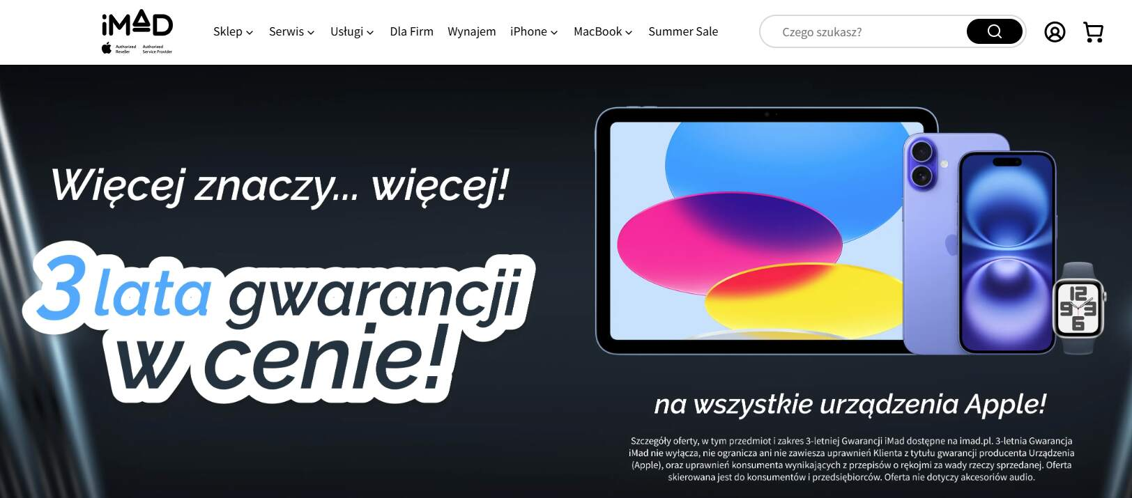 Strona internetowa sklepu