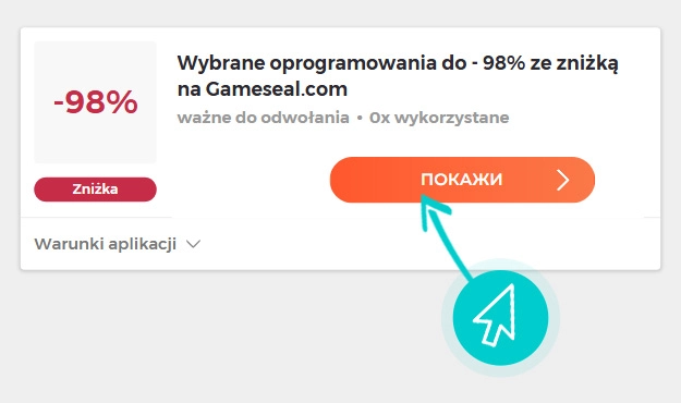 Jak używać promocji Gameseal
