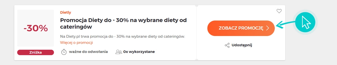 Jak używać promocji Dietly