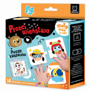 Gra dla dzieci o przeciwieństwach w pudełku