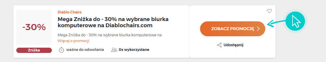 Jak używać promocji Diablo Chairs