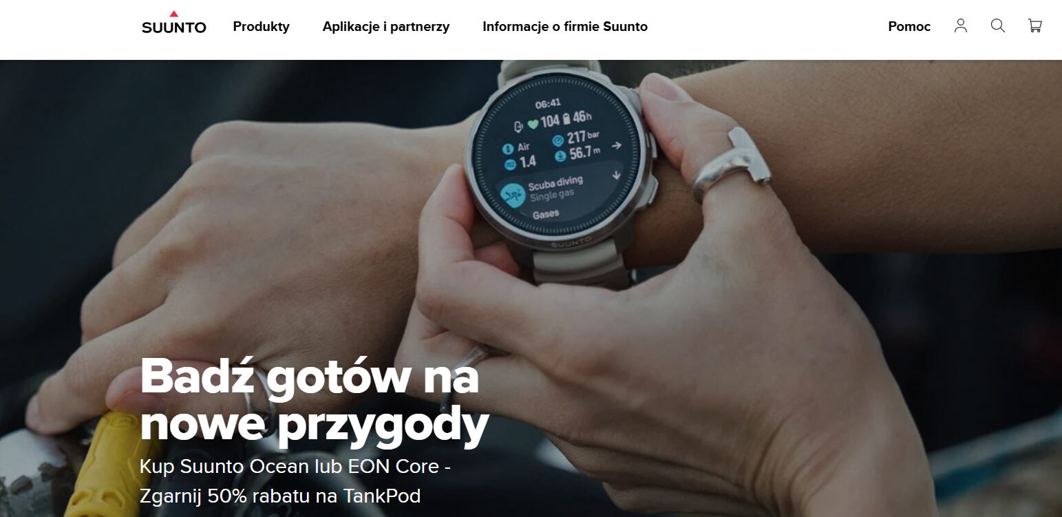 Strona internetowa sklepu