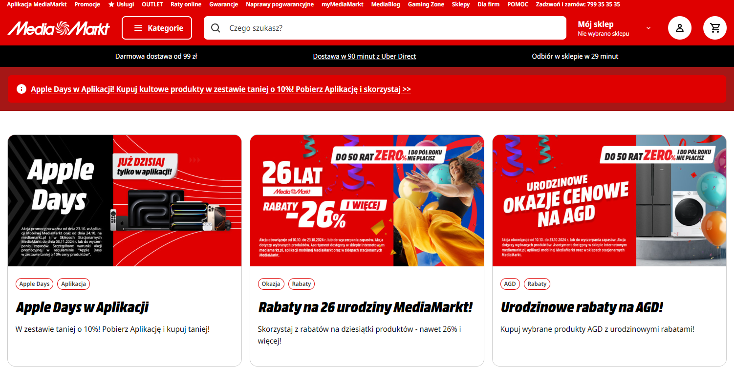 Media Markt - mężczyźni z pralką