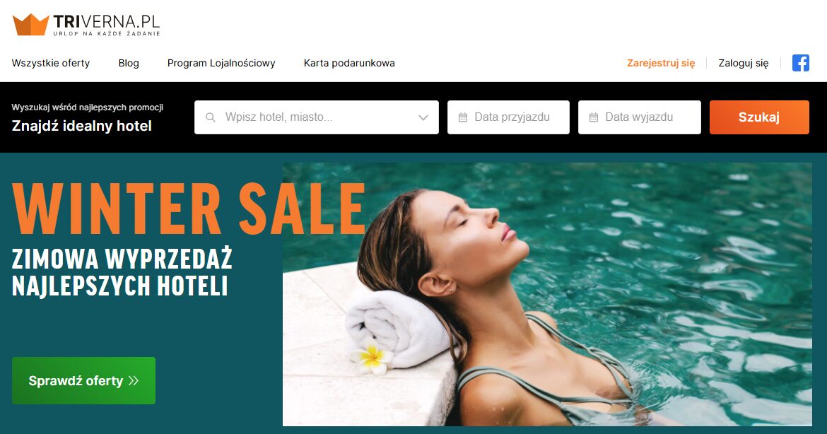 Triverna - strona internetowa