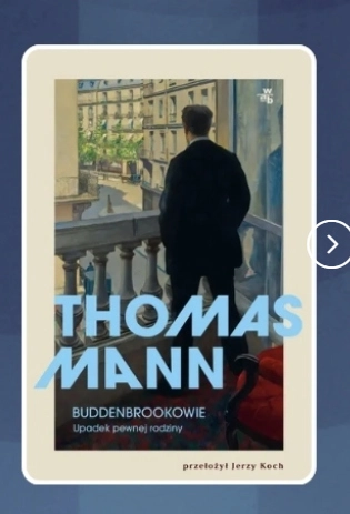 Książka Thomasa Manna na ekranie czytnika
