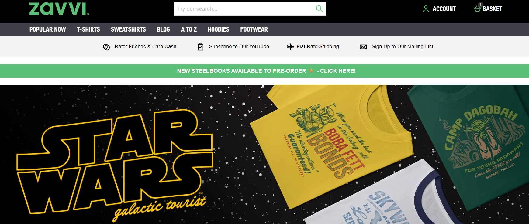 Strona internetowa sklepu