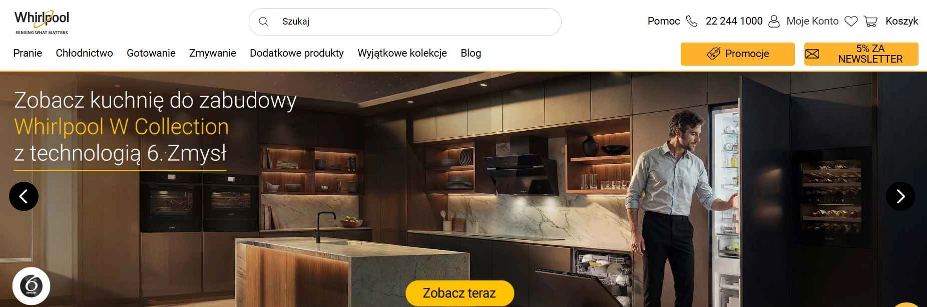 Strona internetowa sklepu