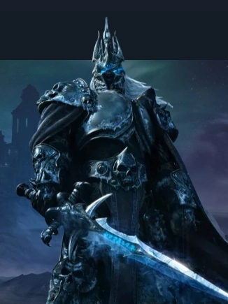 Boss z gry z mieczem i w zbroi