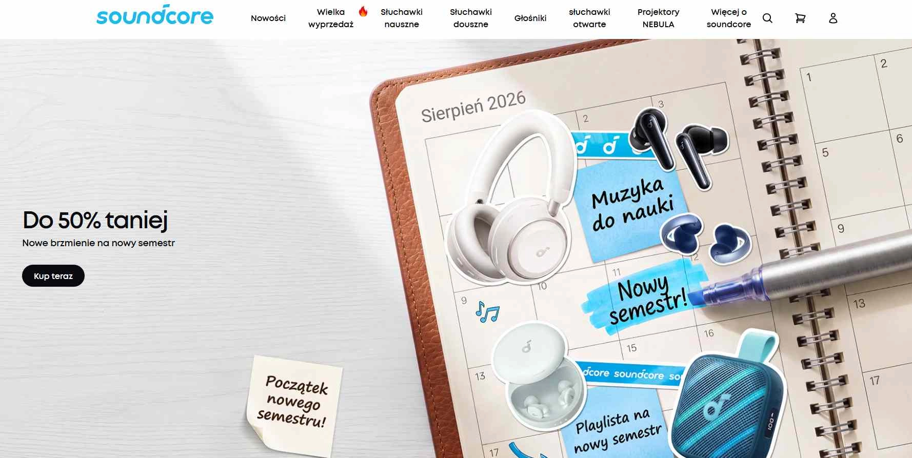 Strona internetowa sklepu