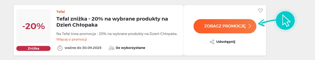 Jak używać promocji Tefal