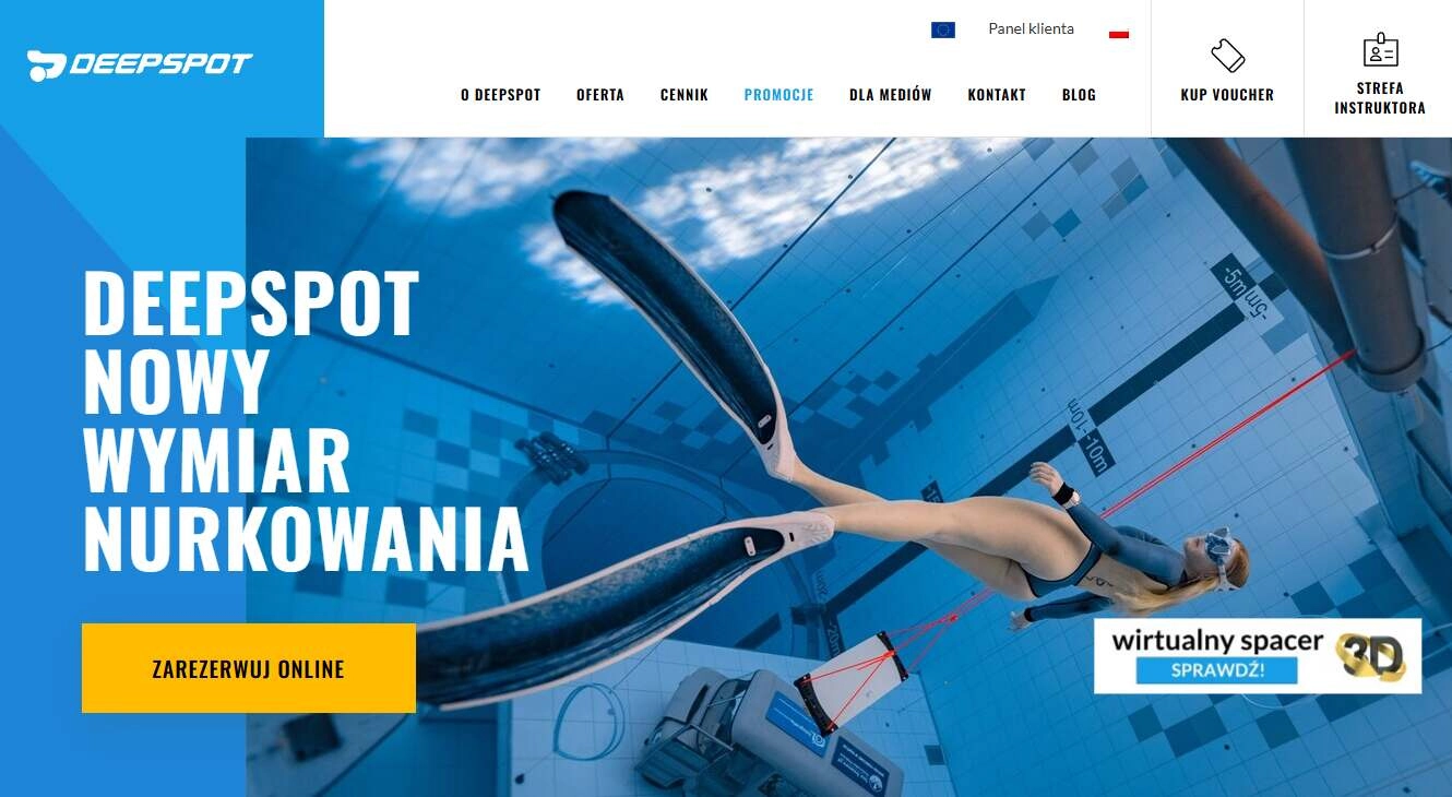Strona internetowa sklepu