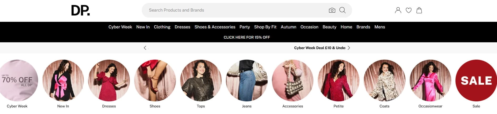 Strona internetowa sklepu