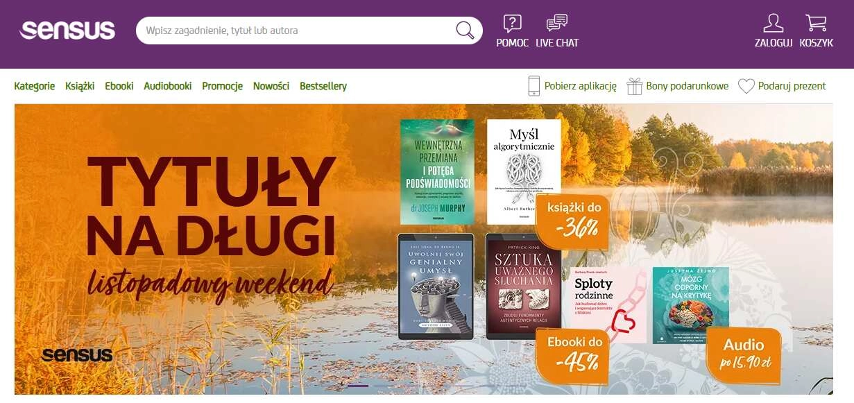 Strona internetowa sklepu