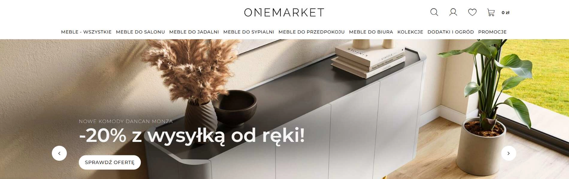 Strona internetowa sklepu