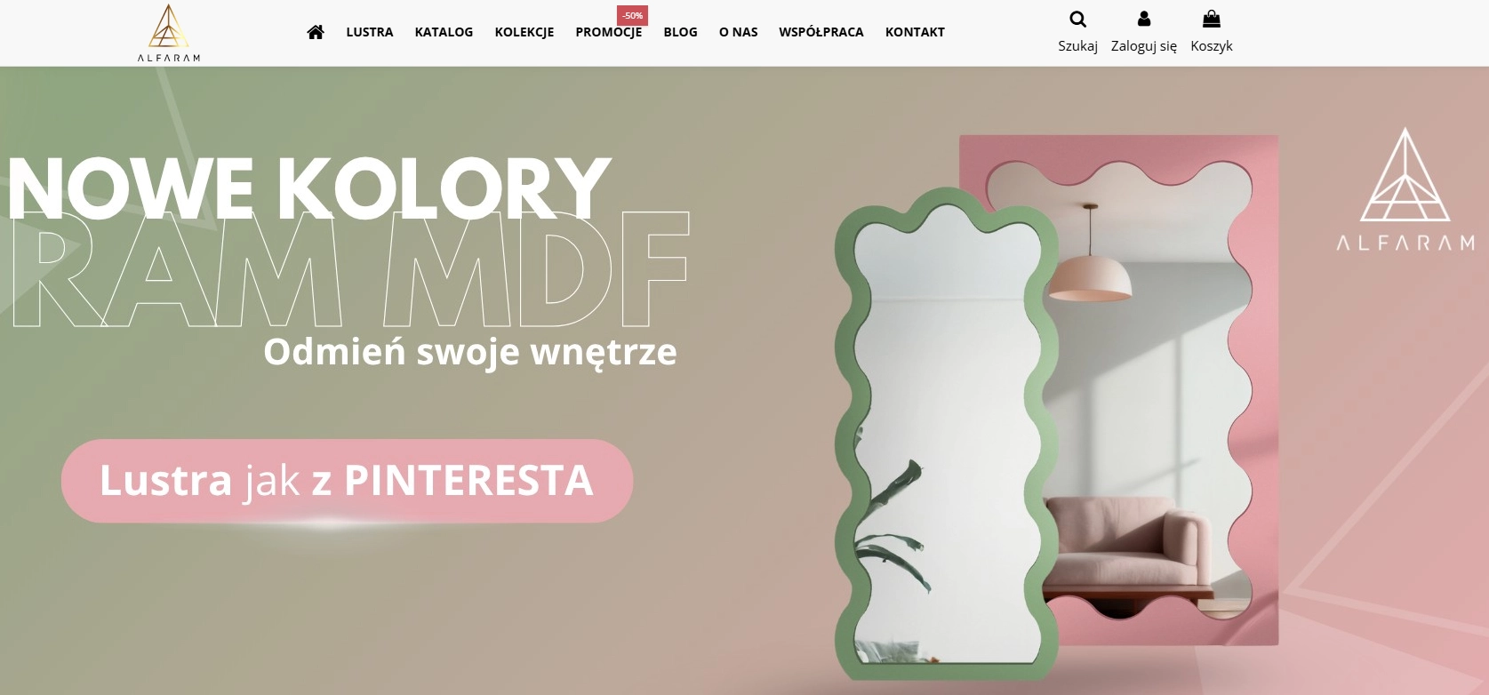 Strona internetowa sklepu