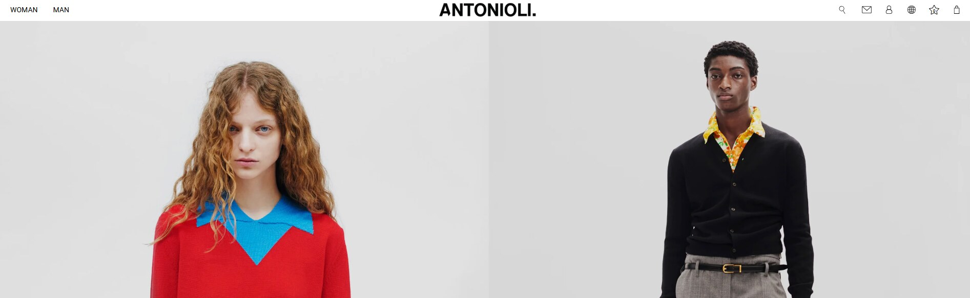 Antonioli - strona internetowa sklepu