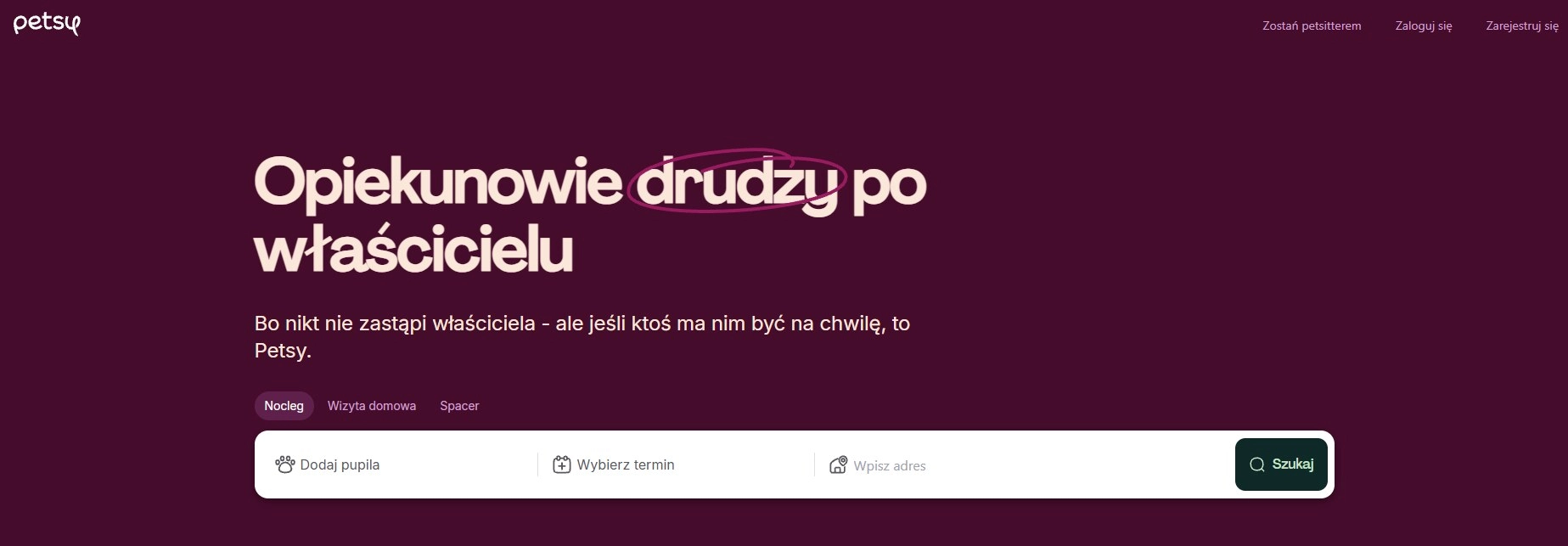 Strona internetowa platformy