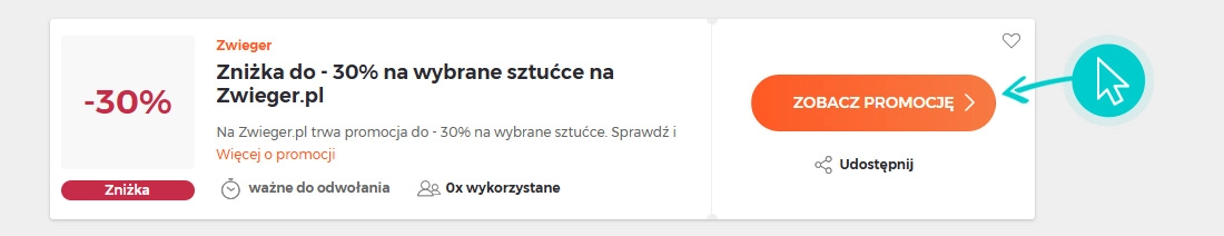 Jak używać promocji Zwieger