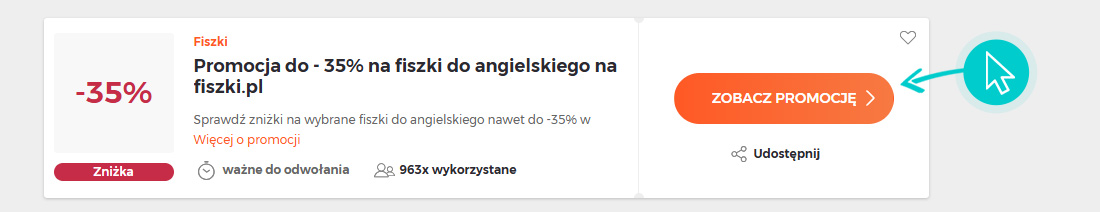 Jak używać promocji Fiszki