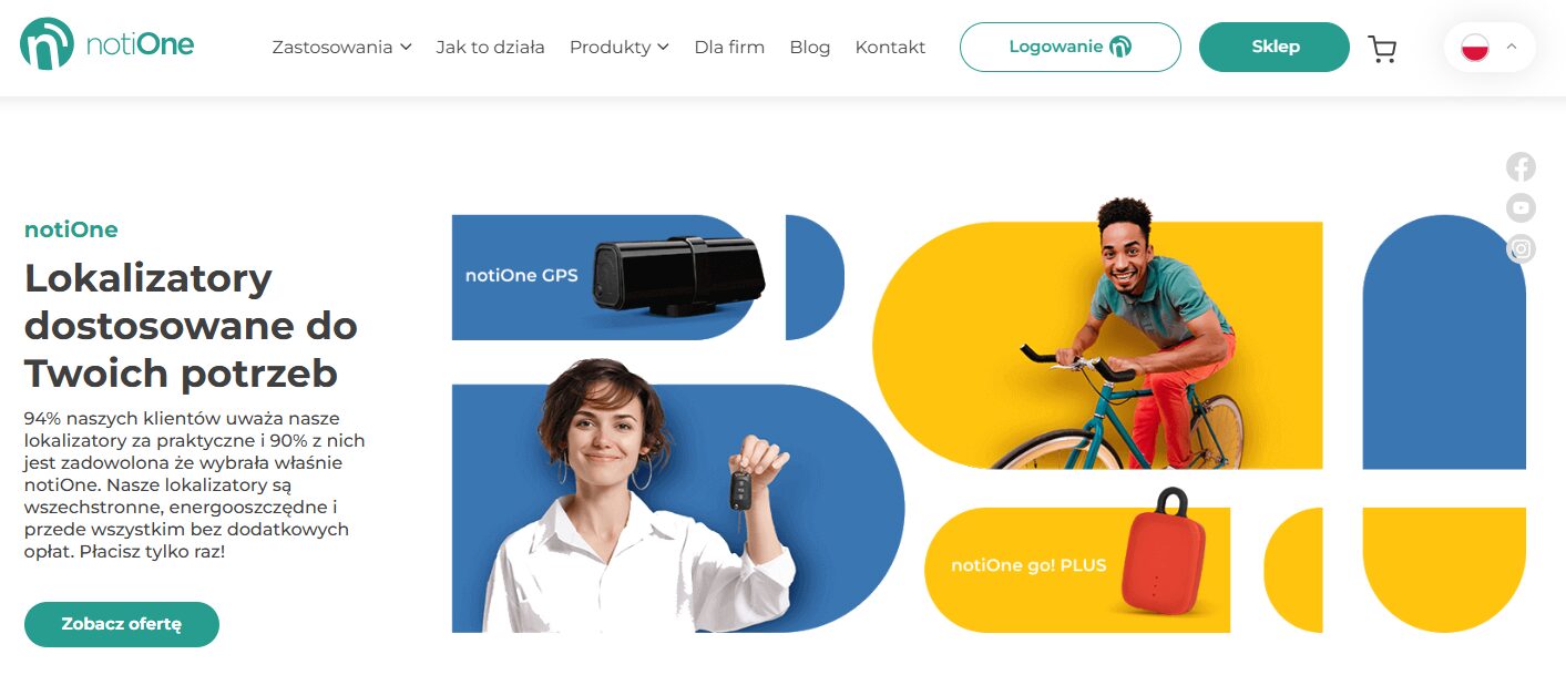 Notione - strona internetowa sklepu
